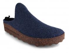 ASPORTUGUESAS Pantoufles en feutre pour hommes Come, blue