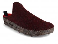 ASPORTUGUESAS Sabot de feutre pour femme Come merlot do