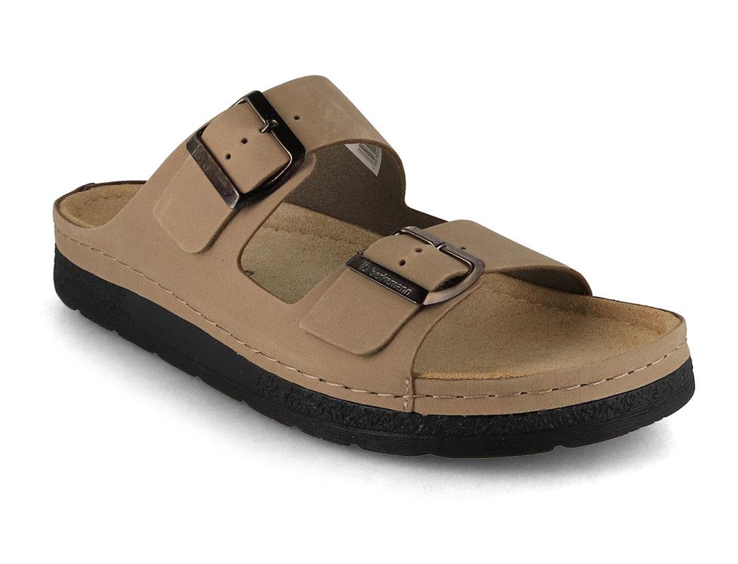 Berkemann BERKINA Mule homme Adam, sable