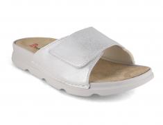 Berkemann BERKOFLEX STRETCH Pantolette Analena, Argent