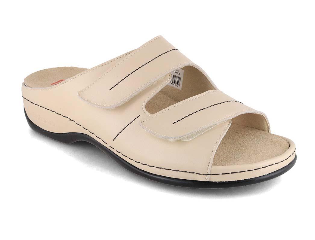 Berkemann Femmes Mules BERKOFLEX Daria, cr�me