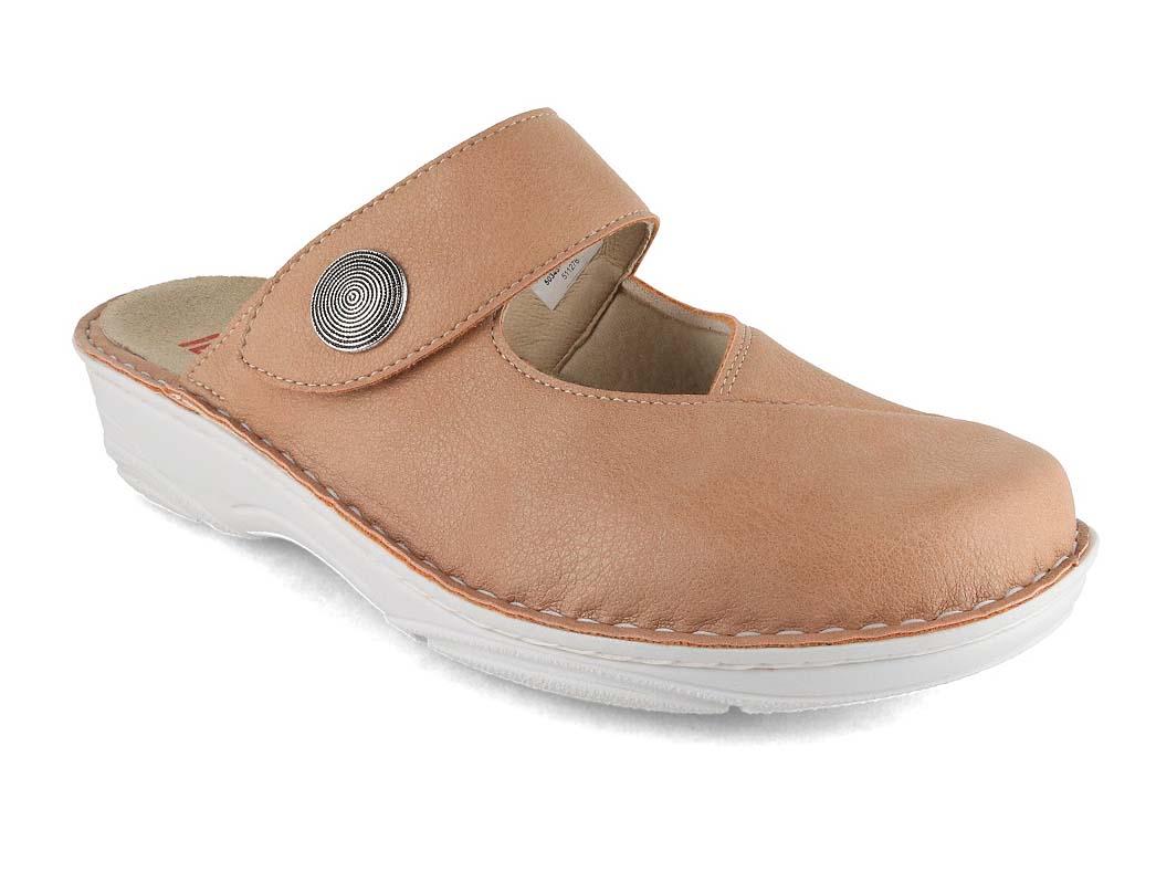 Berkemann sabots femme stretch BERKOFLEX Heliane, beige