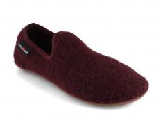 Chaussons HAFLINGER pour femme Everest Charlie, bordeaux