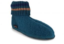 Chaussons d\int�rieur HAFLINGER Paul, turquoise