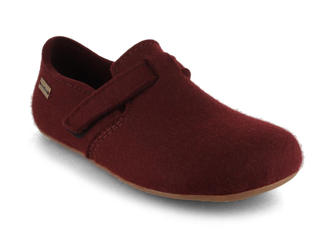 Chaussons en feutre HAFLINGER Everest Focus, bordeaux