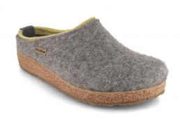 Chaussons en feutre HAFLINGER Grizzly Kris, basalte