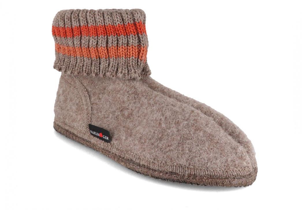 HAFLINGER Chaussons Paul, beige chin�