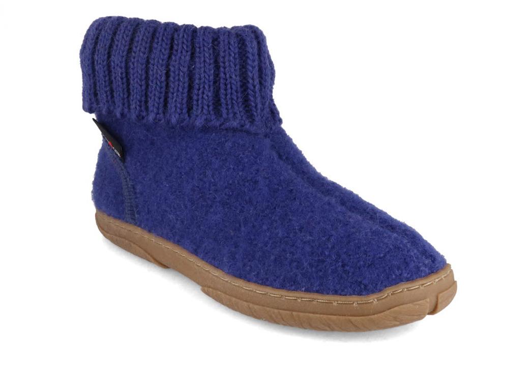 HAFLINGER Chaussons de chalet pour gar�ons Toni, encre