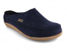 Unisex Felt Clog Haflinger Blizzard Credo, dark blue 