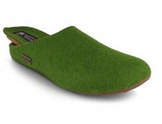 Unisex Felt Slipper Haflinger Everest Fundus, green 