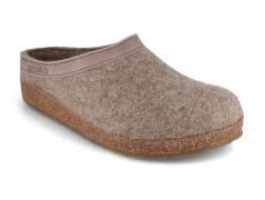 Unisex Felt Clog Haflinger Grizzly Torben, natural 