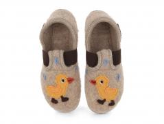 Chaussons pour enfants HAFLINGER Everest Quak Quak, mot