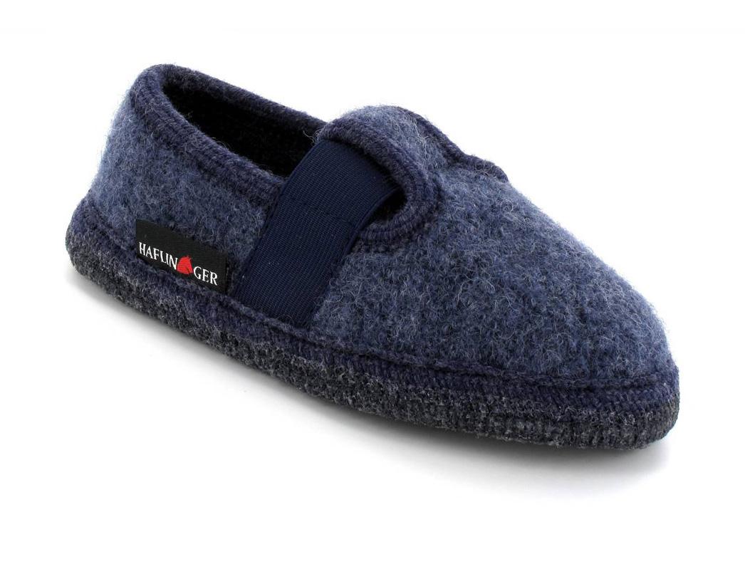 HAFLINGER Chaussons pour enfants Joschi, jeans
