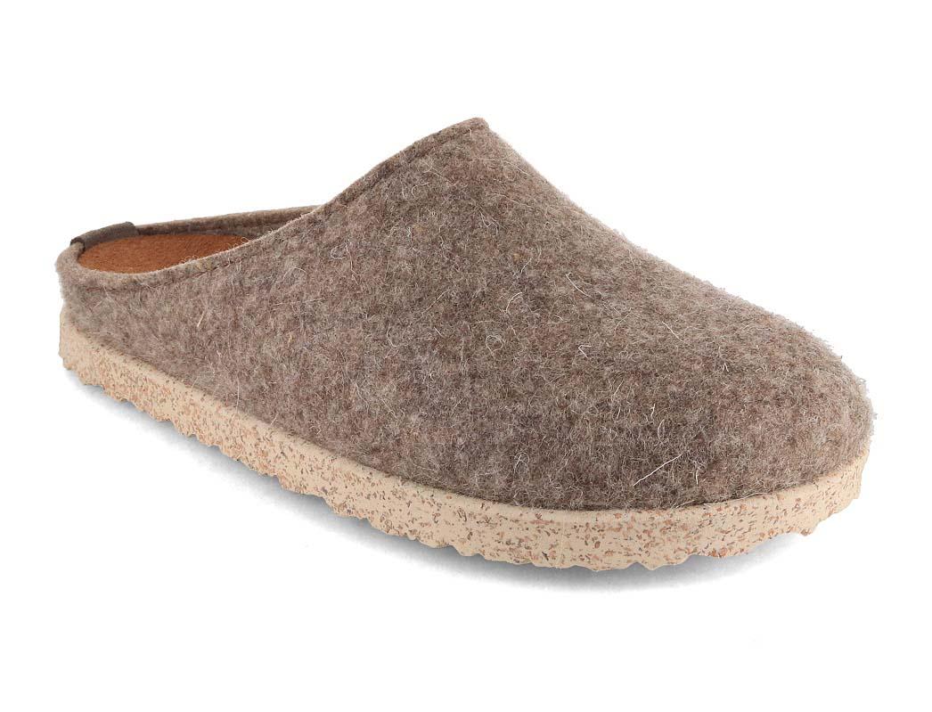 HAFLINGER Manhattan Pantoufles en feutre, tourbe