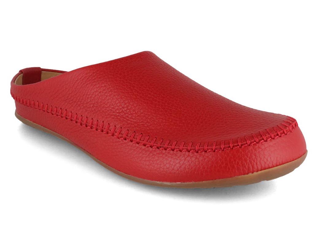 HAFLINGER Pantoufles en cuir pour femmes Everest Softi, paprika