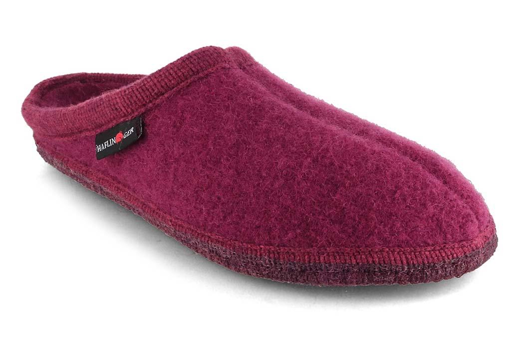 HAFLINGER Pantoufles femme Alaska, mauve