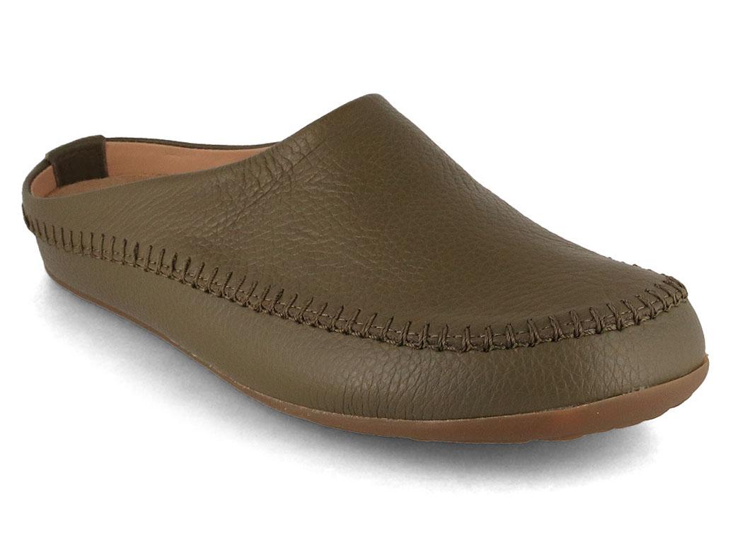 HAFLINGER pantoufles en cuir Everest Softi, roseau