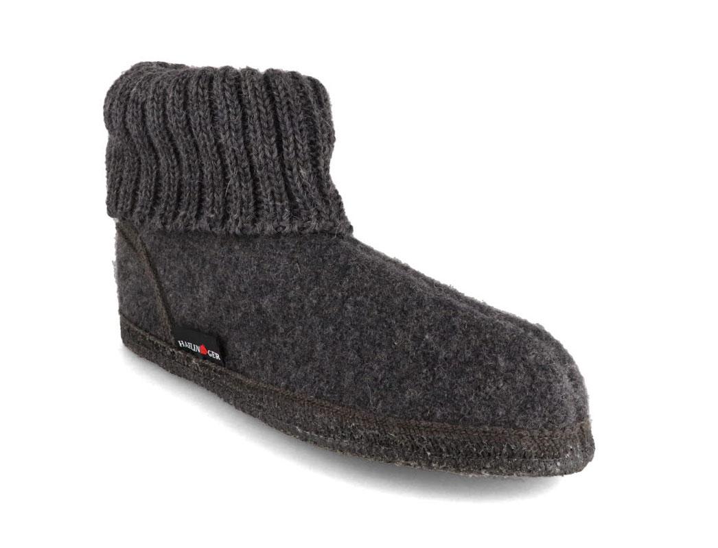 Haflinger Chaussons d'int�rieur Karl, anthracite