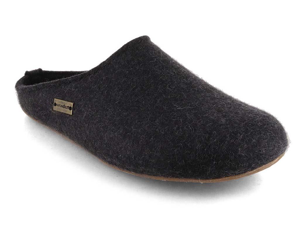 Haflinger Chaussons en feutre Everest Fundus, graphite