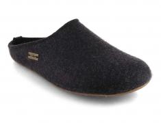 Unisex Felt Slipper Haflinger Everest Fundus, graphite 