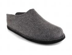 Unisex Felt Slipper Haflinger Flair Smily, anthracite 