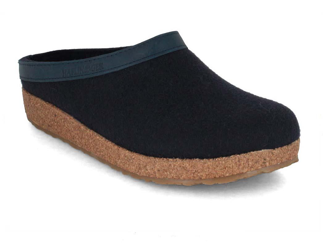 Haflinger Chaussons en feutre Grizzly Torben, marron chin�