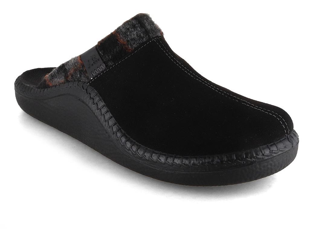 Josef Seibel Pantoufles homme Monaco H14, noir