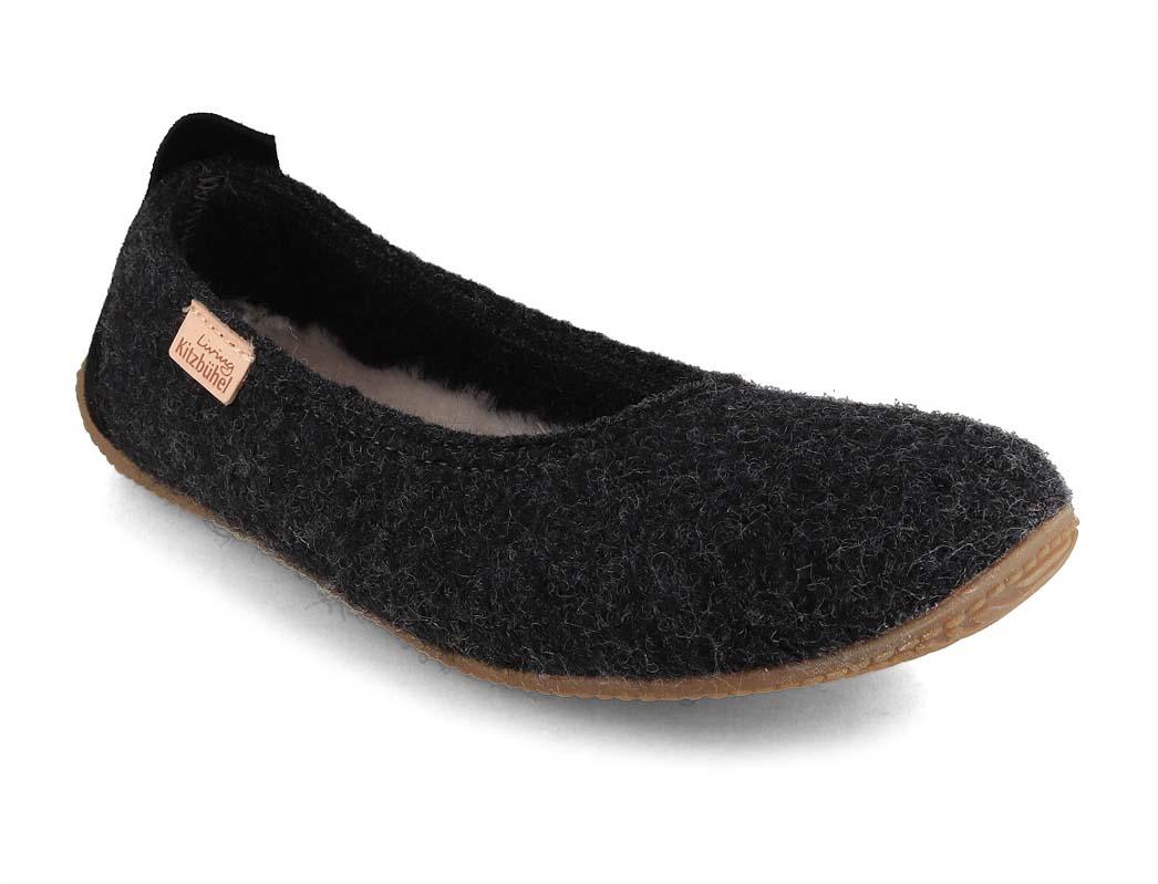 Living Kitzb�hel Ballerine femme unie, anthra