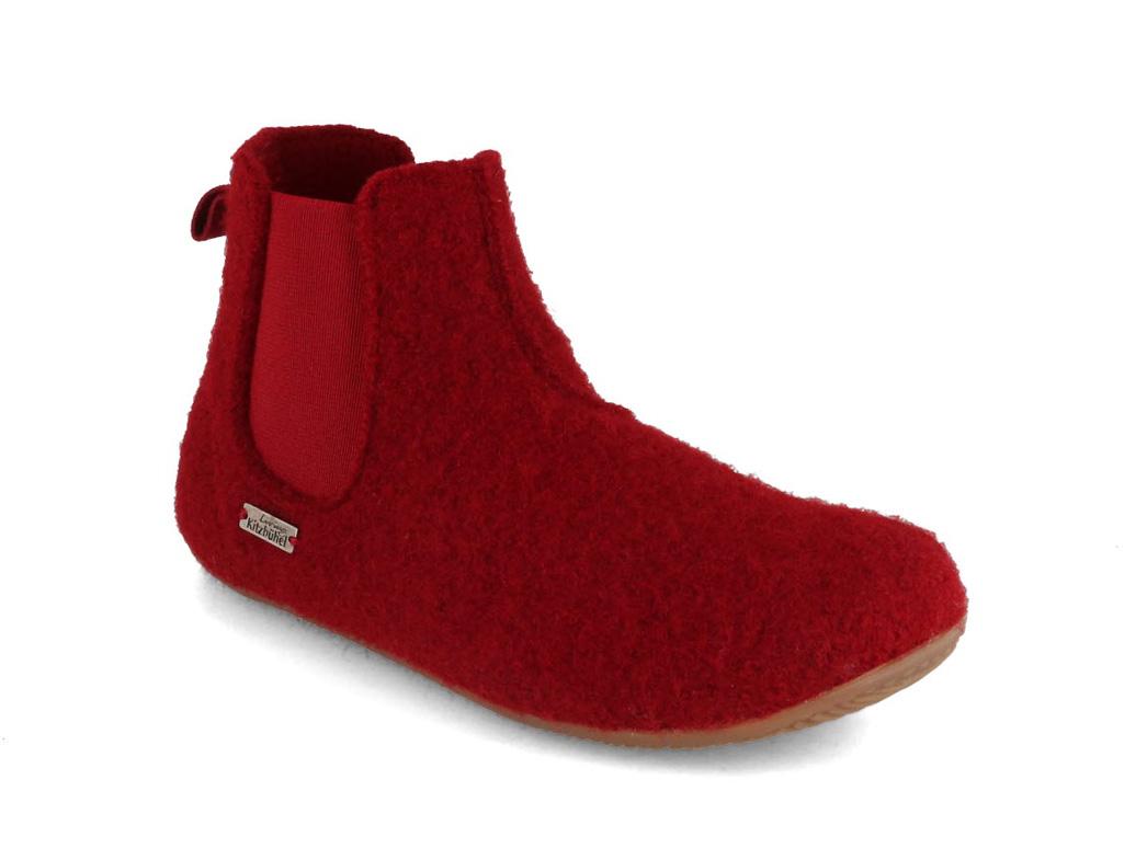 Living Kitzb�hel Bottines Chelsea pour enfants, Cerise fonc�