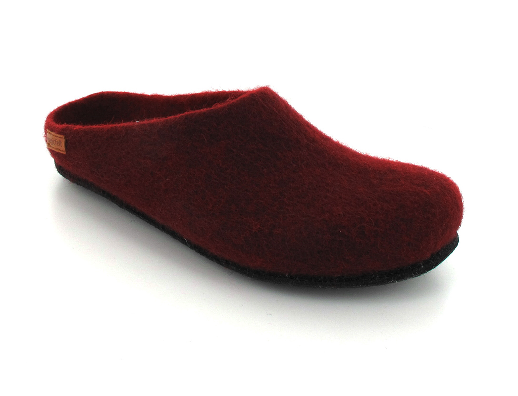 Magicfelt� Chaussons en feutre pour femmes, chianti