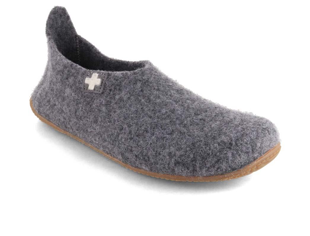Mules Living Kitzb�hel pour femme � Gipfelkreuz Hahnenkamm �, grises