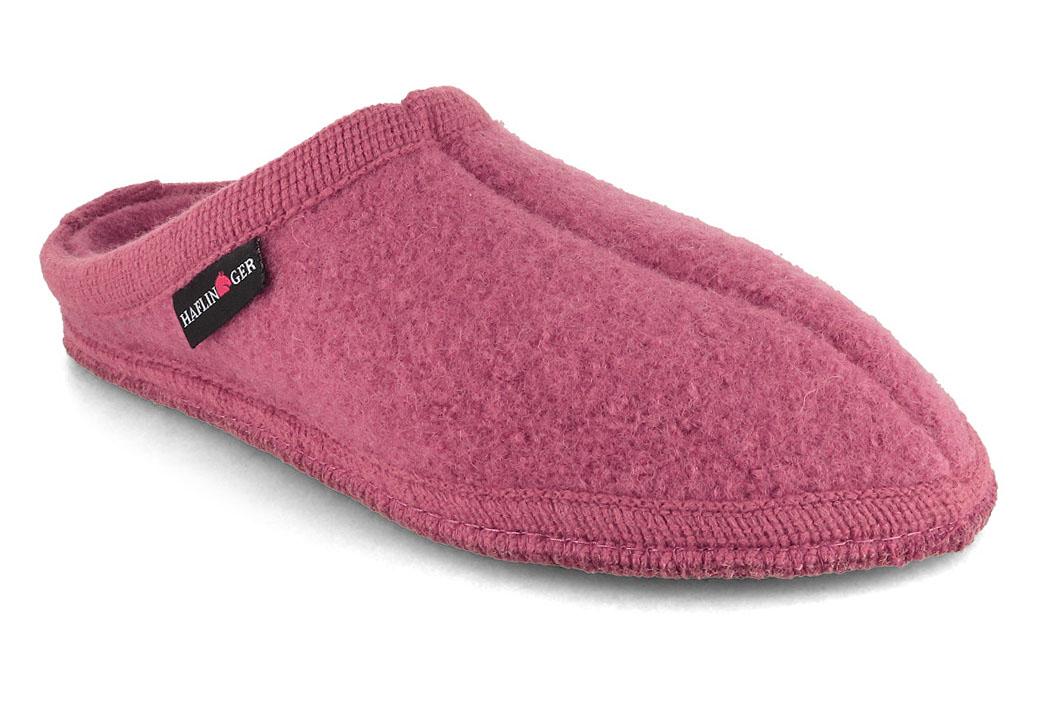 Pantoufles HAFLINGER pour femme � Alaska �, rose chin�