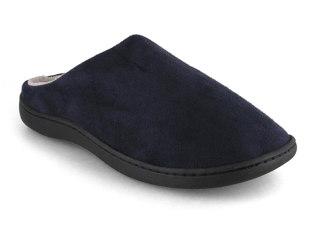 Pantoufles pour homme Fluffys Cosmo, bleu fonc�