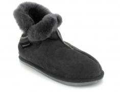 Men�s Lambskin Slipper Boot Shepherd Oskar, asphalt 