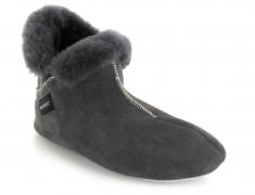Women�s Lambskin Slipper Boot Shepherd Mariette, asphal