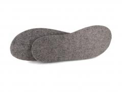 Semelle int�rieure WoolFit® en feutre Classic 7mm, gris pierre