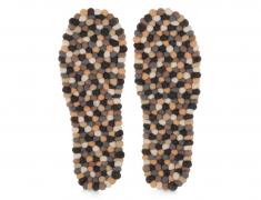Semelles de massage pour les pieds WoolFit� FeelGood, c