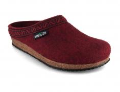Stegmann Sabot femme feutre de laine 108, firebrick