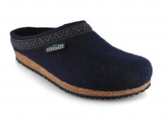 Stegmann sabot en feutre de laine 108, bleu marine