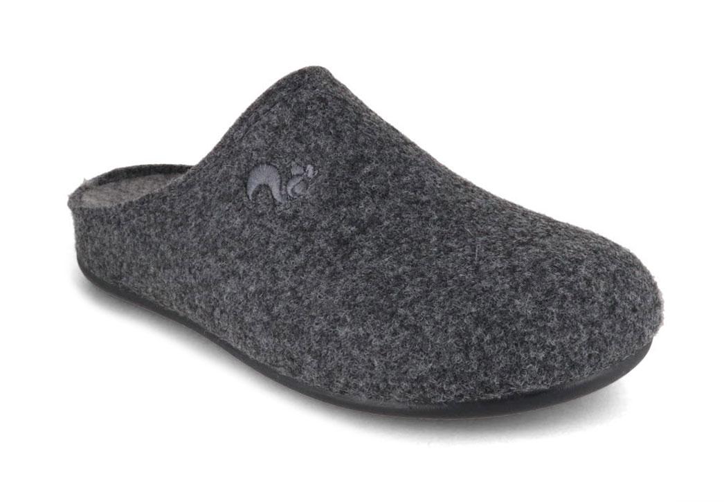 Thies� Chaussons en feutre pour semelles int�rieures, roc-cendre