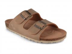 Thies Eco Bio Sandale pour dames, gris �l�phant