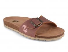 Thies Eco Bio Strap Sandale femme malva