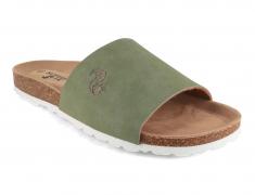 Thies Pantoufles pour femmes Eco Pool Slide, emerald