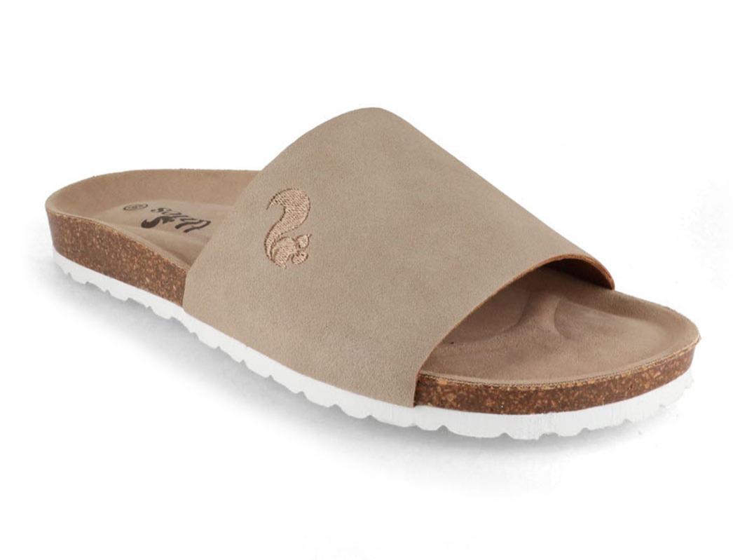 Thies� Sandales de piscine �cologiques pour femmes Eco Pool Slide, pierre