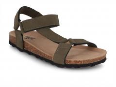 Thies Sandales femme Eco Bio Trek, kaki 