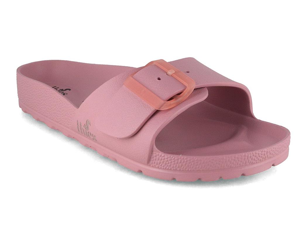 Thies mules de bain v�g�taliennes pour femmes Ecofoam, mauve