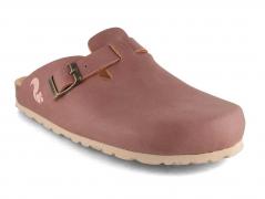 Sabots pour femmes Thies Eco Bio, couleur mauve