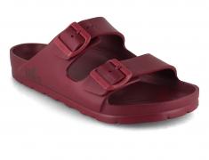 Thies sandales de bain v�g�taliennes Ecofoam, bordeaux