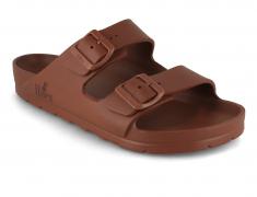 Thies sandales de bain v�g�taliennes Ecofoam, whiskey
