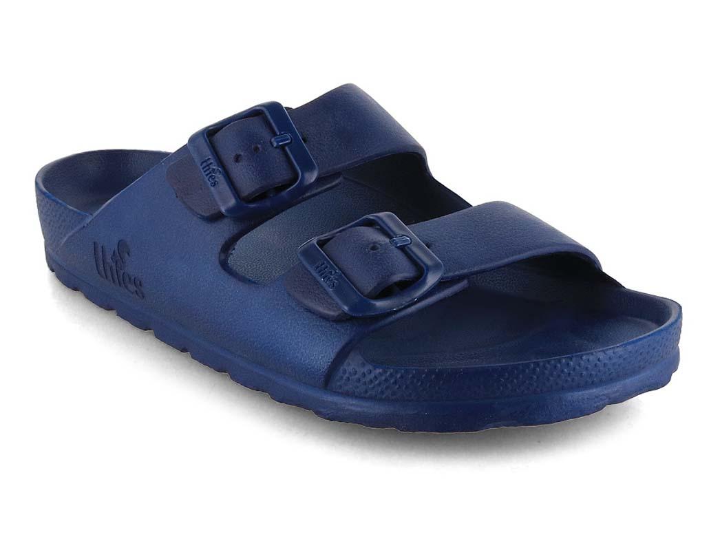 Thies sandales de bain vegan Ecofoam, midnight blue
